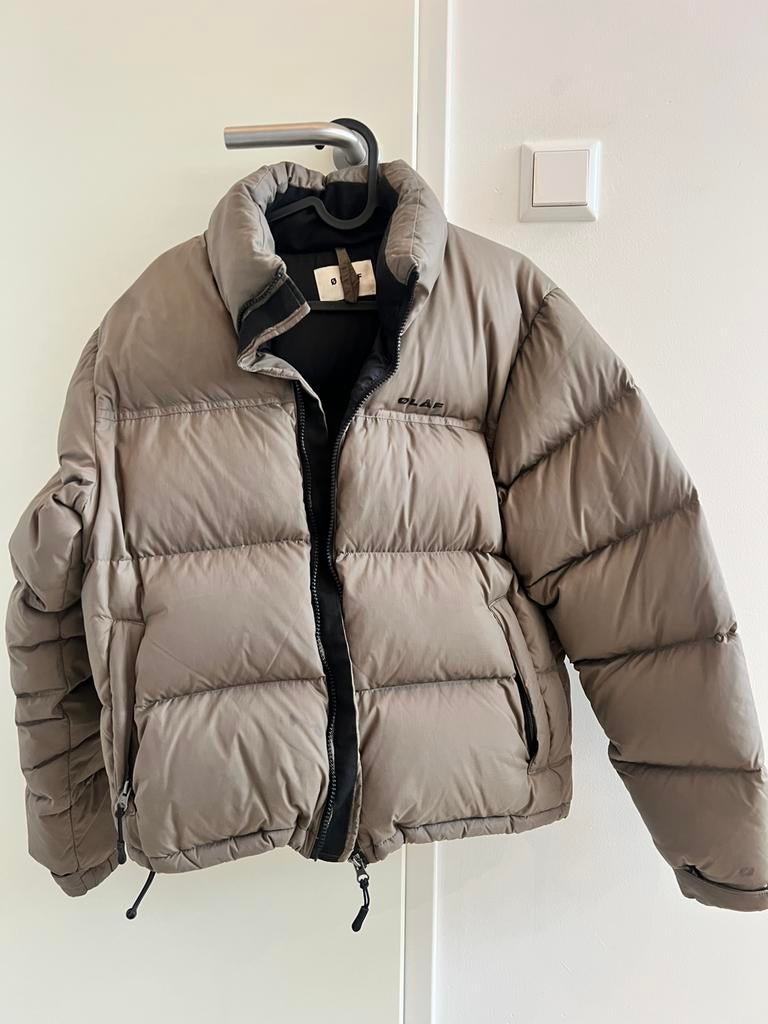 OLAF hussein puffer jacket, Kleding | Heren, Ophalen of Verzenden, Zo goed als nieuw, Beige