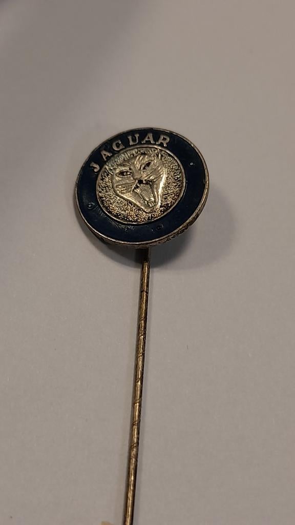 Vintage Jaguar Pin Badge, Ophalen of Verzenden, Gebruikt