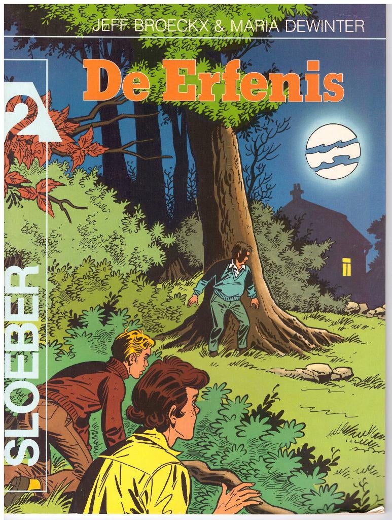 Sloeber: De Erfenis (1987), Eén stripboek, Ophalen of Verzenden, Zo goed als nieuw, Jeff Broeckx & Maria de Winter