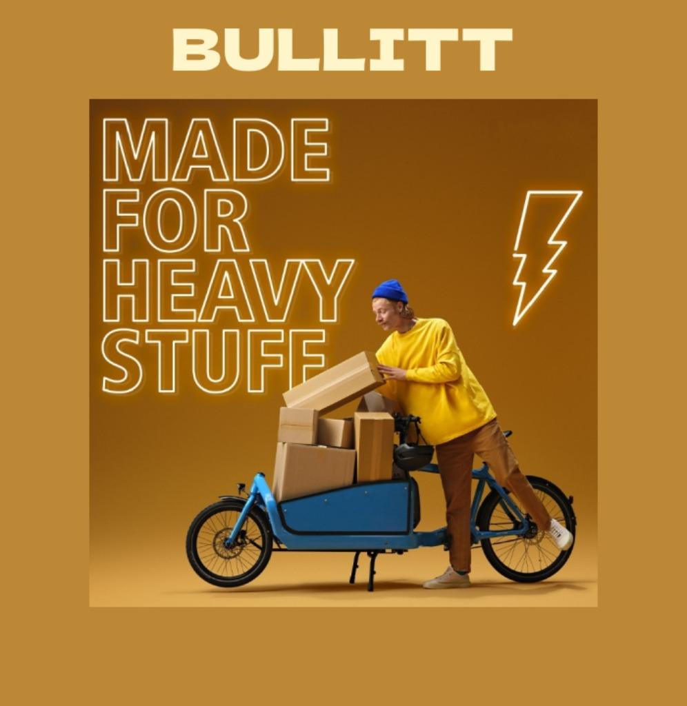 Bullitt Bakfiets – Voor gezin, de hond of uw bedrijf., Overige merken, Goederen, Huif, Nieuw