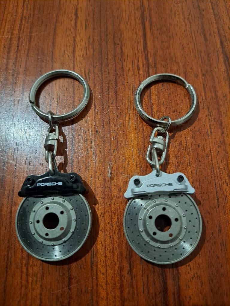 Porsche sleutelhanger. Remschijf., Verzamelen, Sleutelhangers, Ophalen of Verzenden, Merk