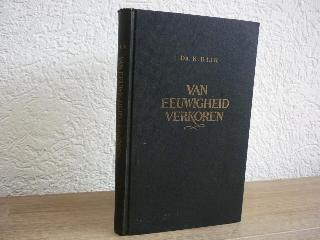 Dr. K. Dijk - Van eeuwigheid verkoren, Boeken, Godsdienst en Theologie, Gelezen, Christendom | Protestants, Ophalen of Verzenden