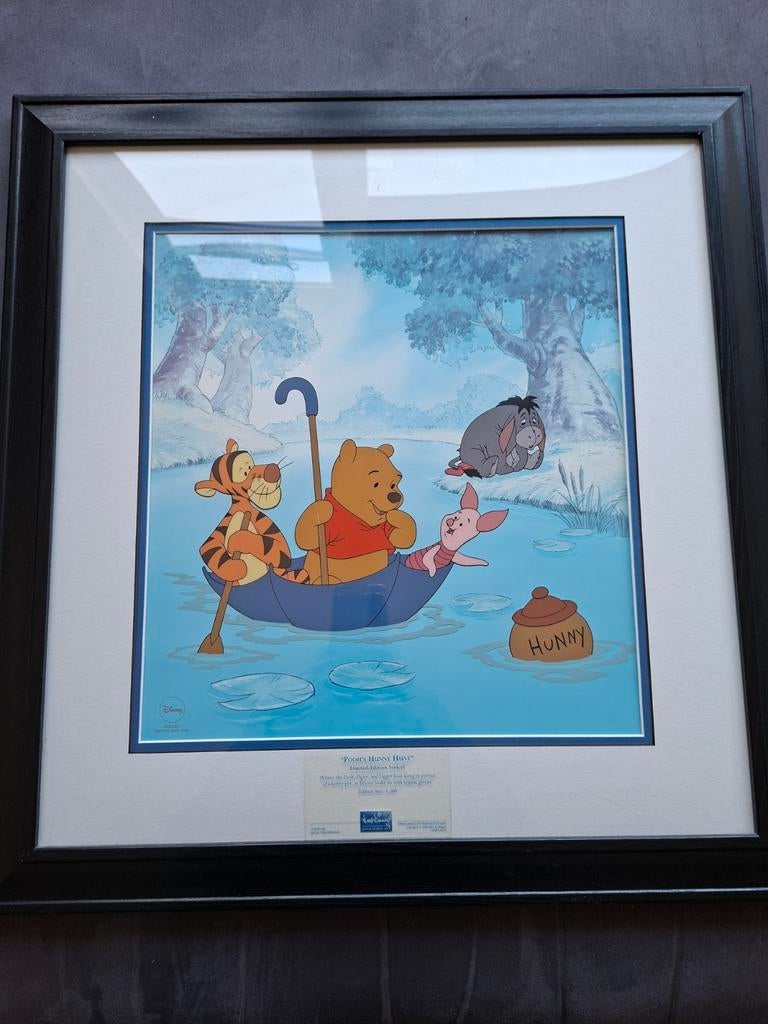 Winnie de Poeh Schilderij met paar kleine beschadigingen, Antiek en Kunst, Kunst | Schilderijen | Klassiek, Ophalen