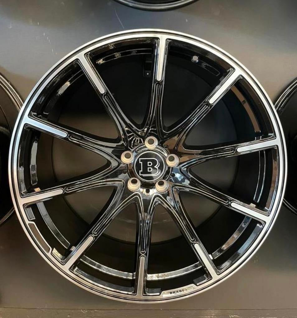 22 inch brabus look velgen 5x130 Mercedes g500 g55 g63 g800, Nieuw, Overige maten, Ophalen of Verzenden, Personenwagen