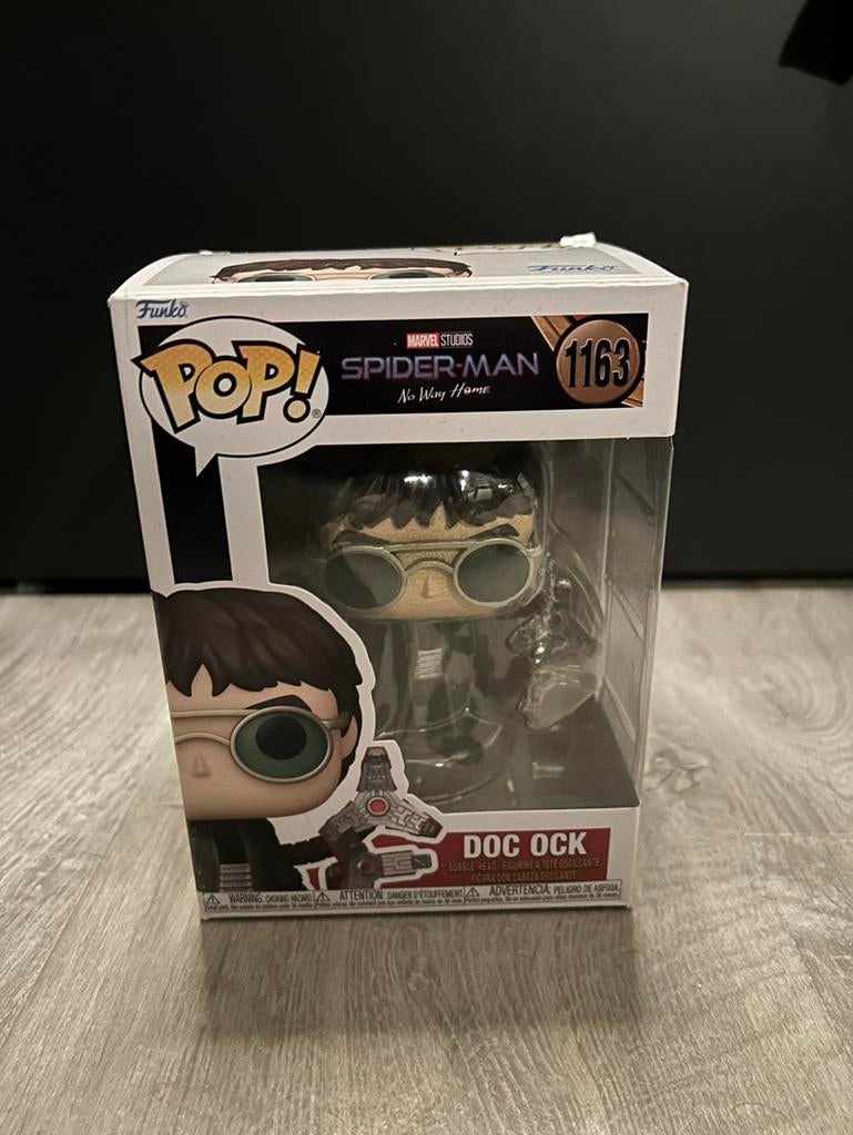 Doc ock funko pop 1163 spider man no way home, Ophalen of Verzenden, Zo goed als nieuw
