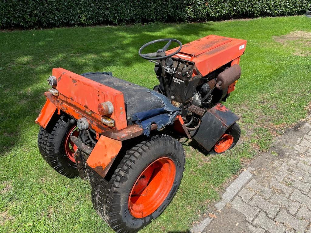 hakotrac 2000 tractor  MINITRACTOR minitrekker, Ophalen, Gebruikt, Elektrische starter, Ransomes