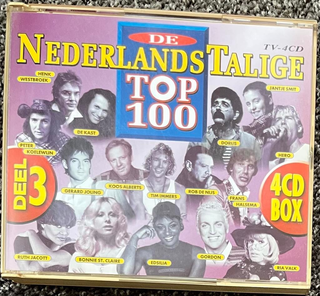 Nederlandstalige Top 100 - Deel 3 (4CD Box), Ophalen, Zo goed als nieuw, Pop, Boxset