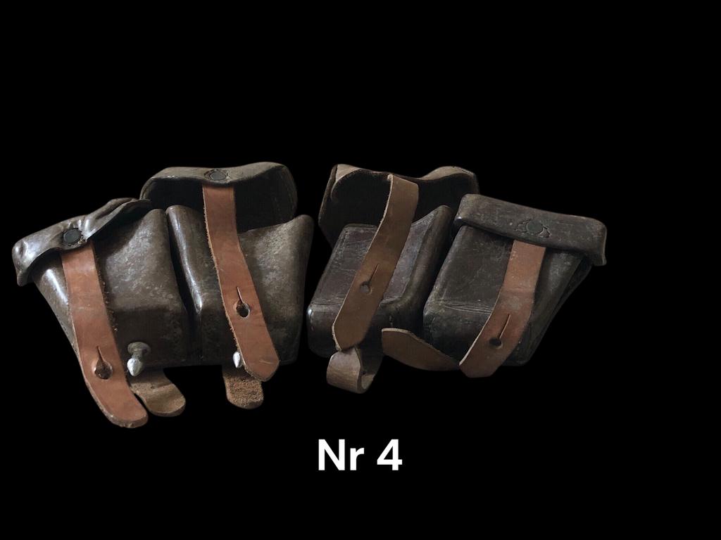 Pre-War Duitse Mannlicher patroontassen (4), Verzamelen, Ophalen of Verzenden, Landmacht, Duitsland