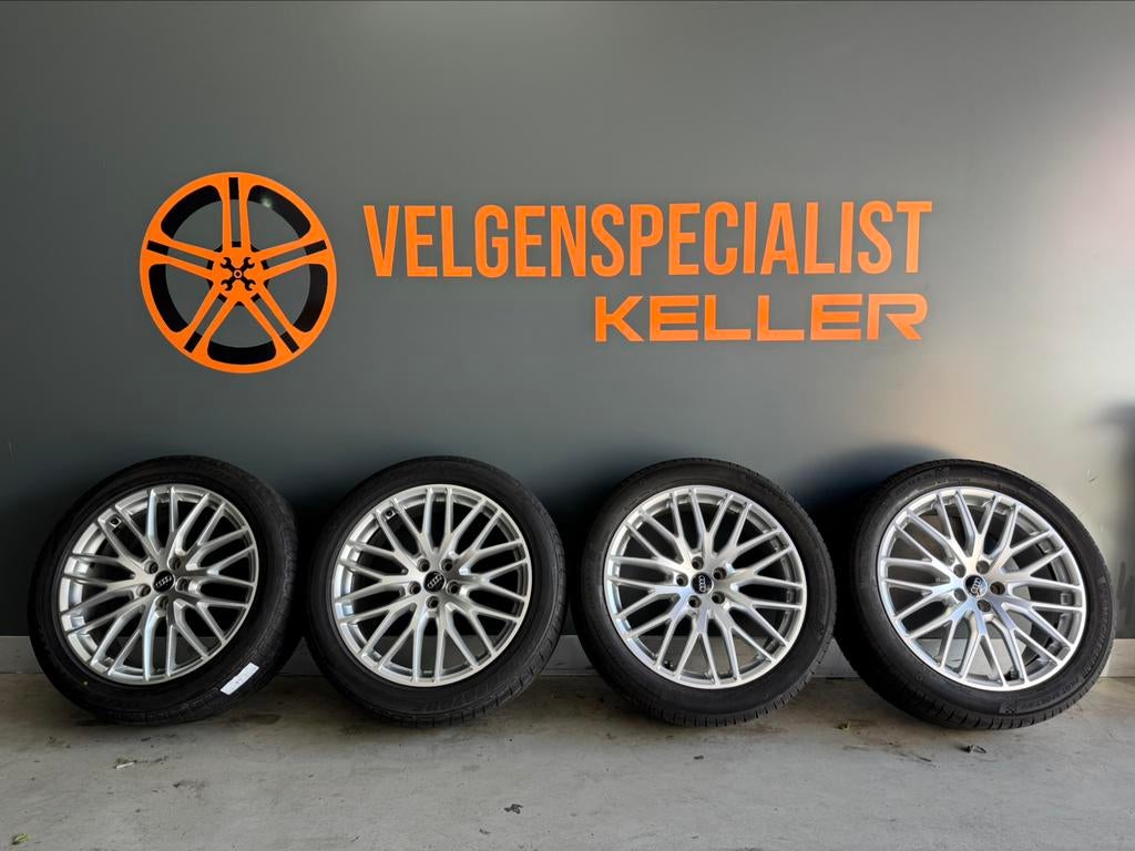 Audi Q5 SQ5 velgen 20 inch Origineel 5x112 255/45/20 Zomer, 255 mm, Banden en Velgen, Ophalen of Verzenden, 20 inch