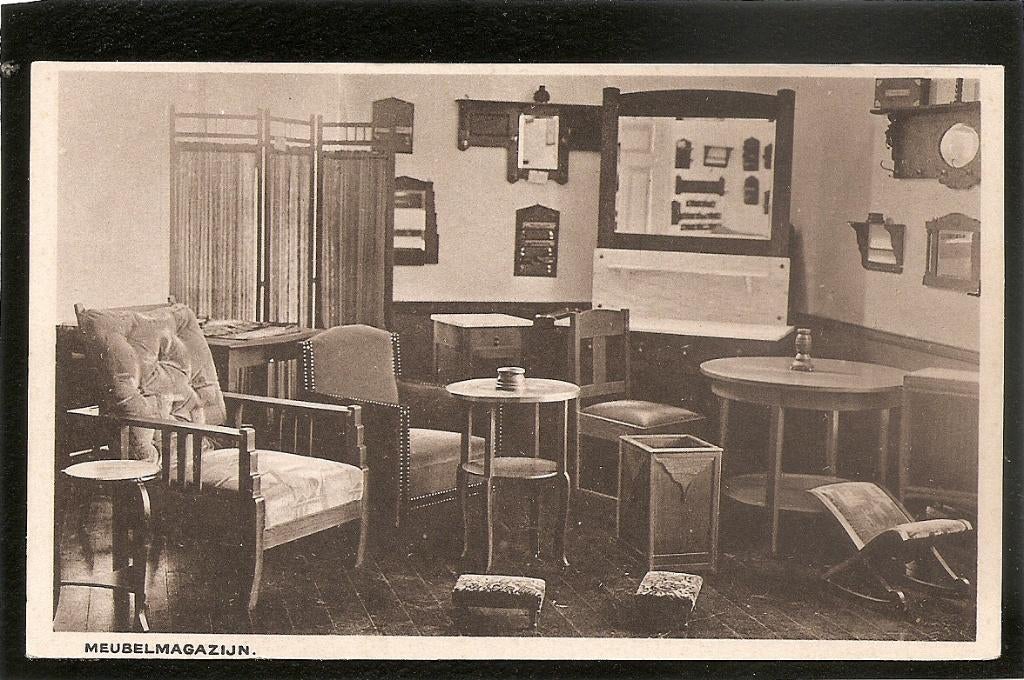 Neerbosch, Nijmegen, Meubelmagazijn, Verzamelen, Ansichtkaarten | Nederland, Ophalen of Verzenden, 1960 tot 1980, Ongelopen, Gelderland