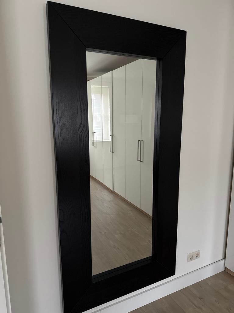 Grote IKEA spiegel met lijst.190cm.Nieuw, Nieuw, Ophalen of Verzenden, 75 tot 100 cm, 150 tot 200 cm