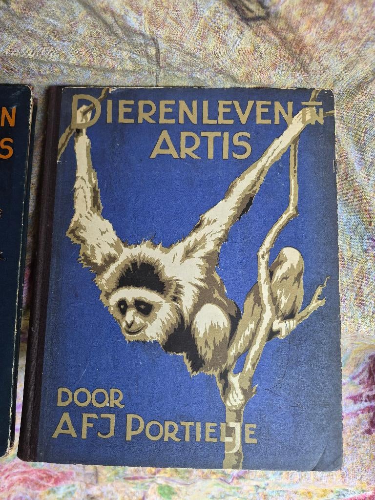 Vintage Verkade album Dierenleven in Artis, origineel, Antiek en Kunst, Ophalen, Verkade album