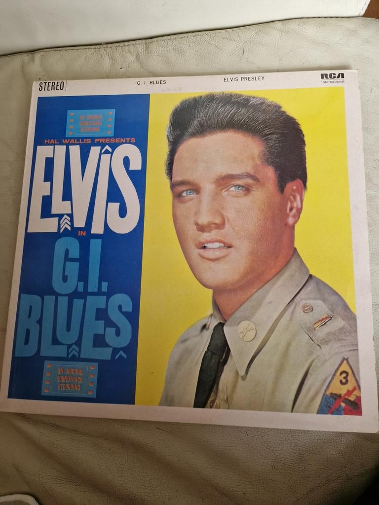 Elvis Presley lp 1981 g.i. blues, Ophalen of Verzenden, Zo goed als nieuw, 12 inch