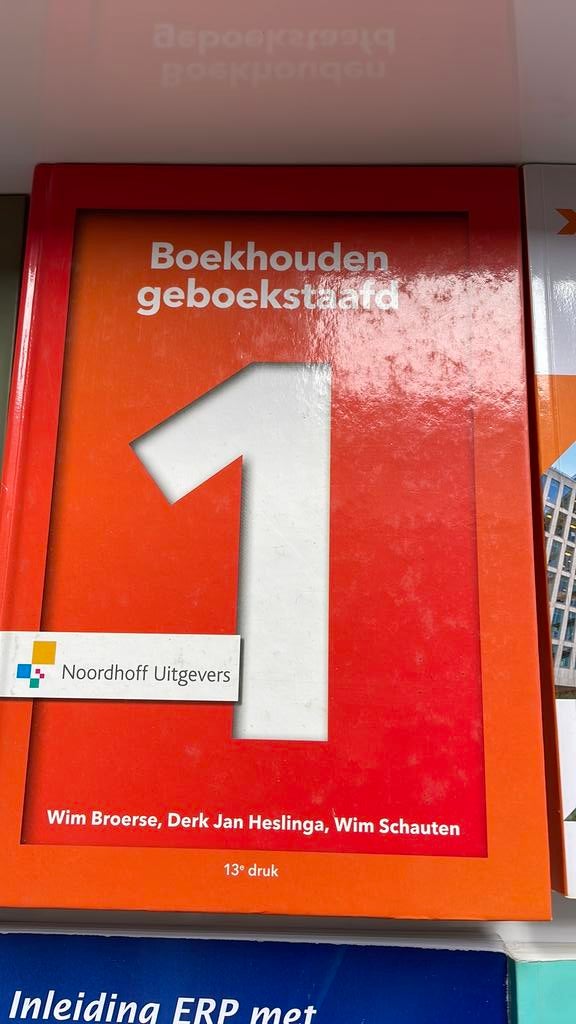 D.J.J. Heslinga - Boekhouden geboekstaafd 1, Ophalen of Verzenden, D.J.J. Heslinga; W.M.J. Schauten; W.J. Broerse, Management