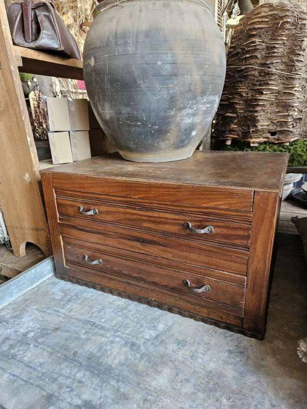 oud fournituren kastje ``WOONWINKEL RUSTIEK``, Ophalen of Verzenden