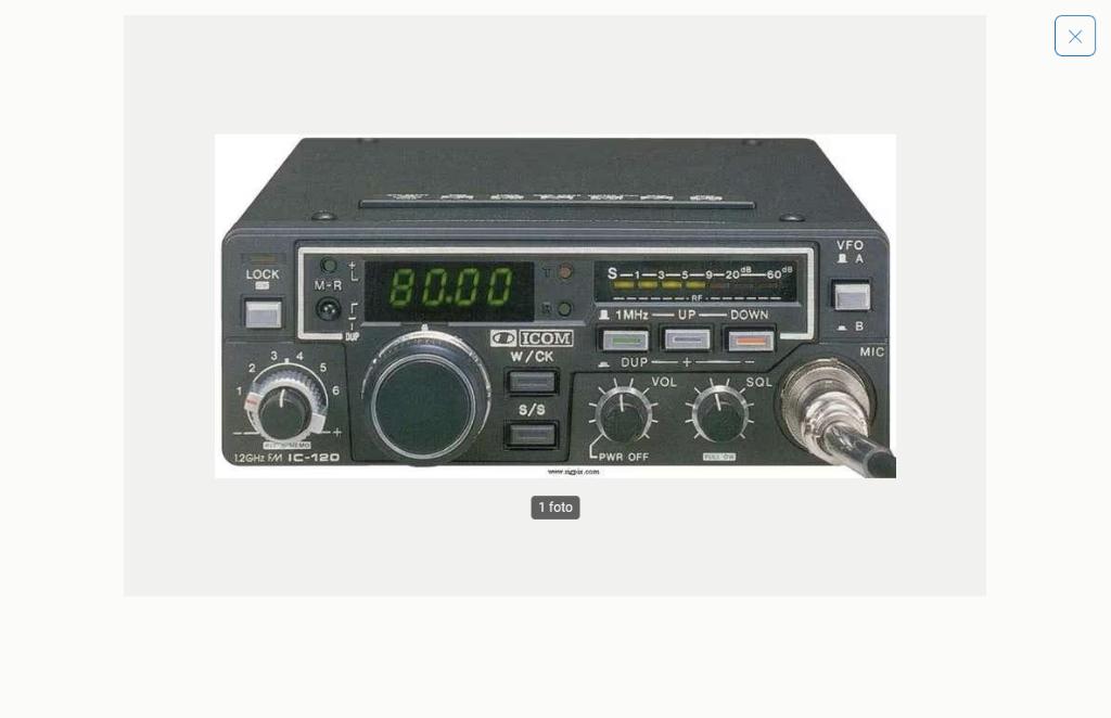 Icom IC-120 23cm zendontvanger, gezocht, Ophalen of Verzenden