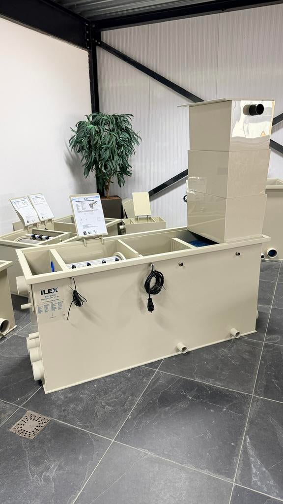Inline combi trommelfilter met TRICKLE vijverfilter tot 35m3, Tuin en Terras, Vijver-toebehoren, Nieuw, Ophalen of Verzenden, 5384 SG