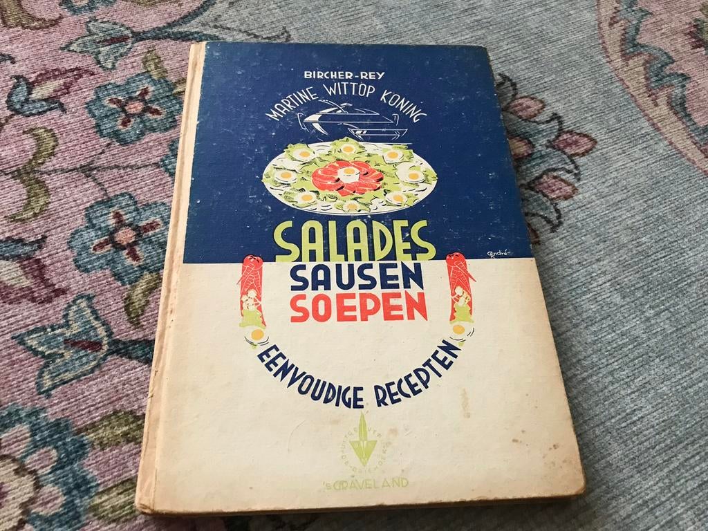Salades sausen  soepen eenvoudige gerechten, Ophalen of Verzenden, Zo goed als nieuw
