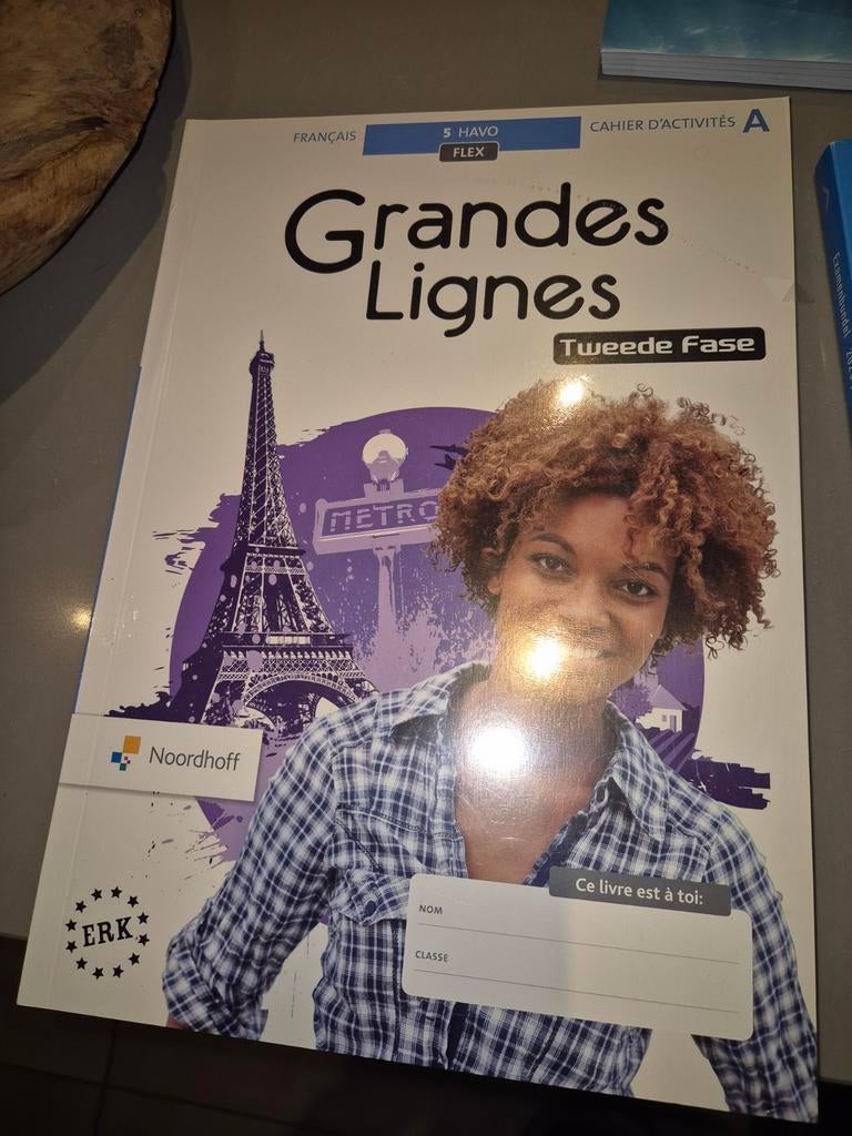 Frans Grandes Lignes 5 HAVO Werkboek A en B, Frans, Noordhoff, Ophalen of Verzenden, HAVO