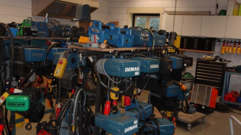 div DEMAG ketting takels, Doe-het-zelf en Verbouw, Gereedschap | Overige machines, Ophalen, Zo goed als nieuw