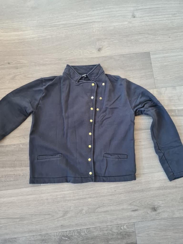 Donkerblauw vest maat M merk purdey, Blauw, Zo goed als nieuw, Purdey, Ophalen