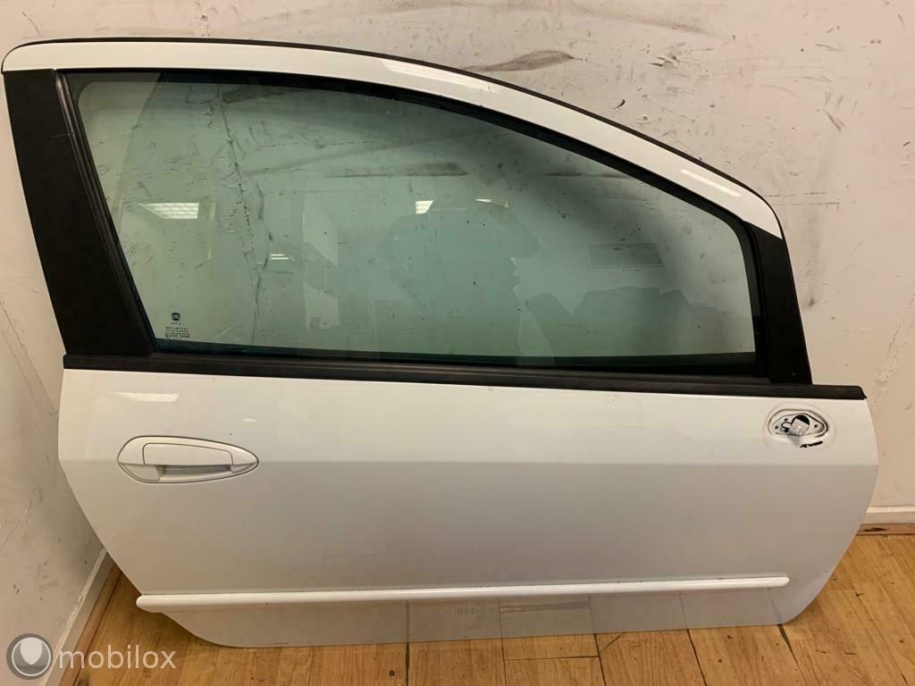 Fiat Punto Evo ('09-'12) 3-DRS Portier Deur Rechtsvoor, Gebruikt, Deur, Ophalen of Verzenden, Fiat