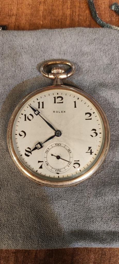 Rolex - Verguld  goud Zakhorloge - Top staat!!, Ophalen of Verzenden