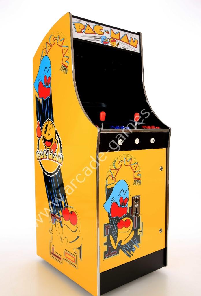 63" arcade 60 GAMES "PAC-MAN" + INCL. 2 JAAR GARANTIE, Spelcomputers en Games, Ophalen, Nieuw