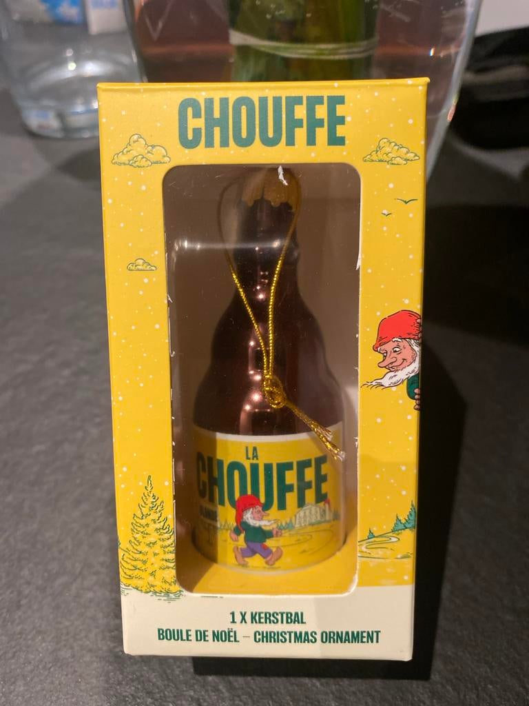 La chouffe kerstbal - Nieuw, Ophalen of Verzenden