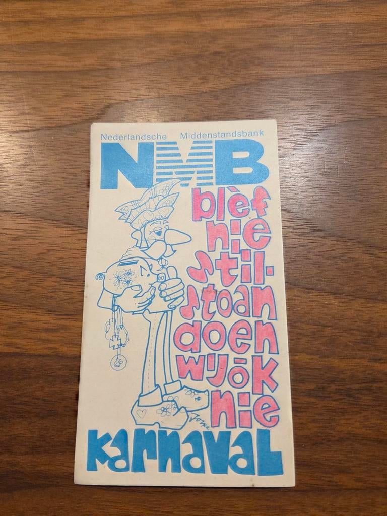 4709 NMB Karnaval Sticker, Verzamelen, Ophalen of Verzenden, Gebruikt, Viltje(s), Overige merken