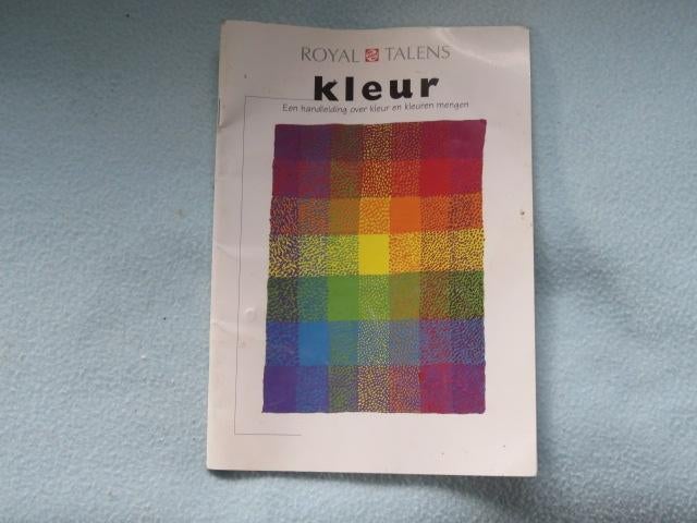 Boekje Talens: Een handleiding over kleur en kleuren mengen, Ophalen of Verzenden, Gelezen, Tekenen en Schilderen