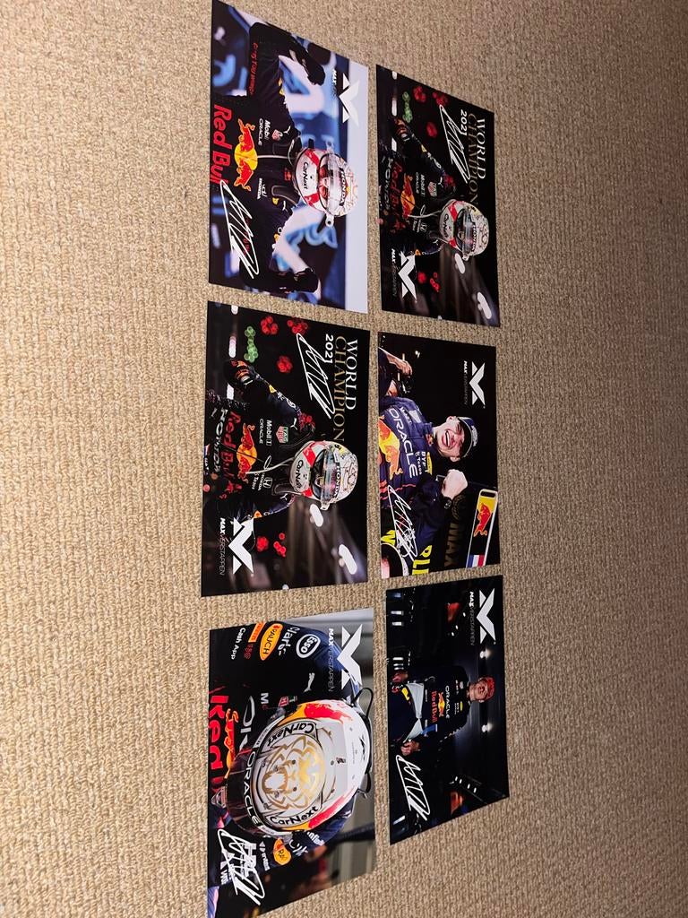 Max Verstappen Fanshop Kaarten, Verzamelen, Ophalen of Verzenden, Zo goed als nieuw, Formule 1
