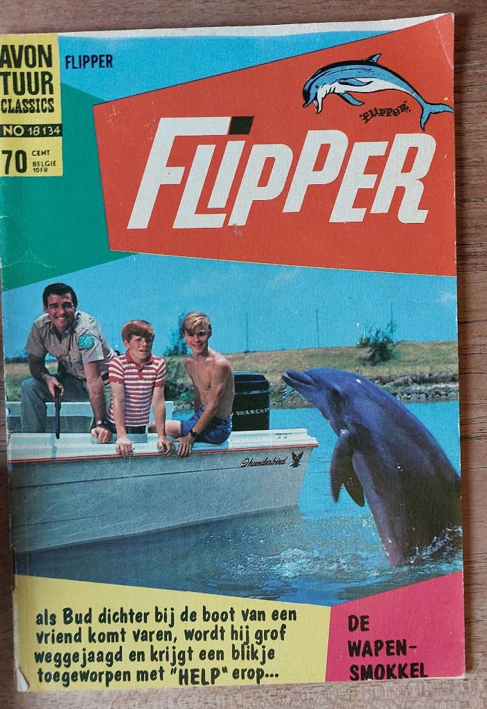 Fipper stripboek, Boeken, Stripboeken, Eén stripboek, Ophalen of Verzenden, Onbekend, Gelezen