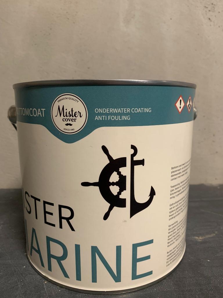 verf 2,5ltr. Antifouling, Zwart, Nieuw, Ophalen of Verzenden, Verf
