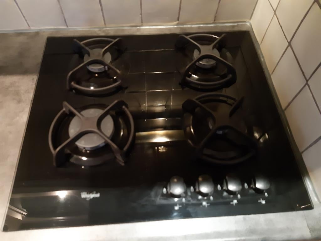 4 pits gastoestel, Witgoed en Apparatuur, Kookplaten, Ophalen, Inbouw, Gas, 4 kookzones