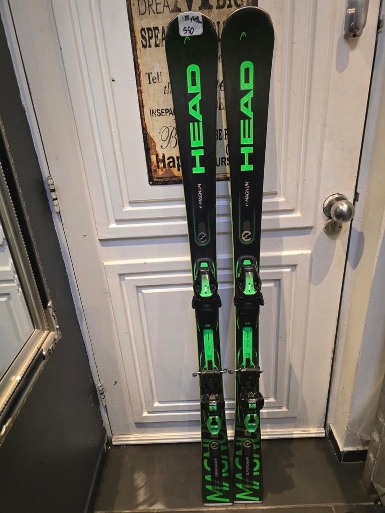 149cm 24/25  HEAD SUPERSHAPE E-MAGNUM WORLDCUP SW NP1000€, 140 tot 160 cm, Ophalen of Verzenden, Zo goed als nieuw, Carve