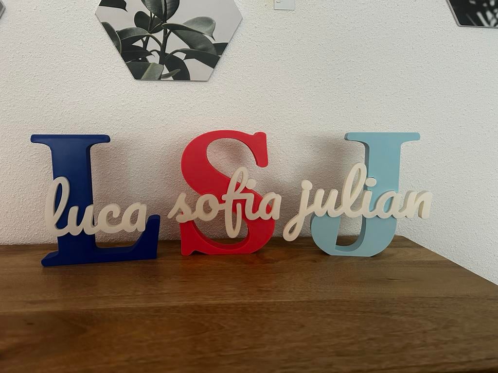 Gepersonaliseerde Letters met Naam, Kinderen en Baby's, Kraamcadeaus en Geboorteborden, Kraamcadeau, Zelf, Nieuw, Zelf