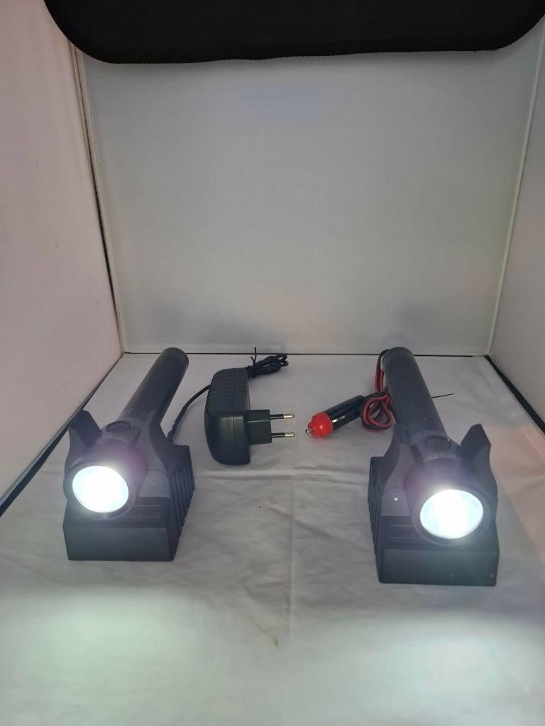 Oplaadbare zaklantaarns merk Streamlight Stinger, Caravans en Kamperen, Zaklampen, Zo goed als nieuw, Batterij, Ophalen of Verzenden