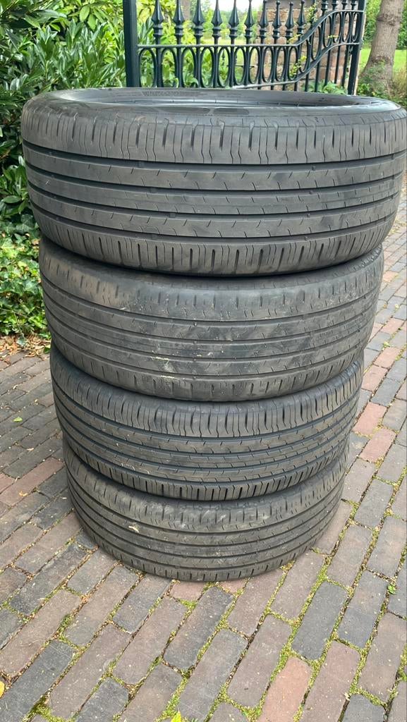 Continental EcoContact 6 banden 235/55 R19 (4 stuks), Gebruikt, 235 mm, Band(en), Personenwagen