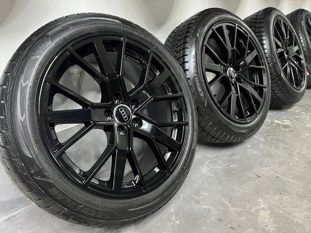 19 inch Audi Q2 Q3 Gunner Velgen Zgan Goodyear Winterbanden, Auto-onderdelen, Banden en Velgen, 19 inch, 215 mm, Banden en Velgen