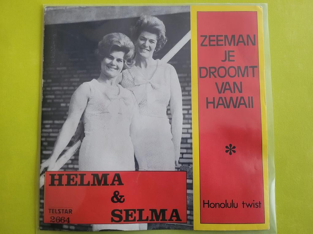 Helma & Selma - Zeeman je droomt van Hawaii -Honolulu twist, Cd's en Dvd's, Vinyl | Nederlandstalig, Ophalen, Zo goed als nieuw