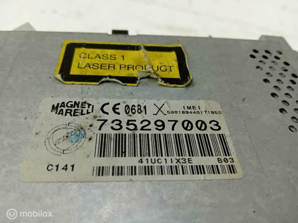 Radio Fiat Stilo 735297003, Gebruikt, Ophalen of Verzenden