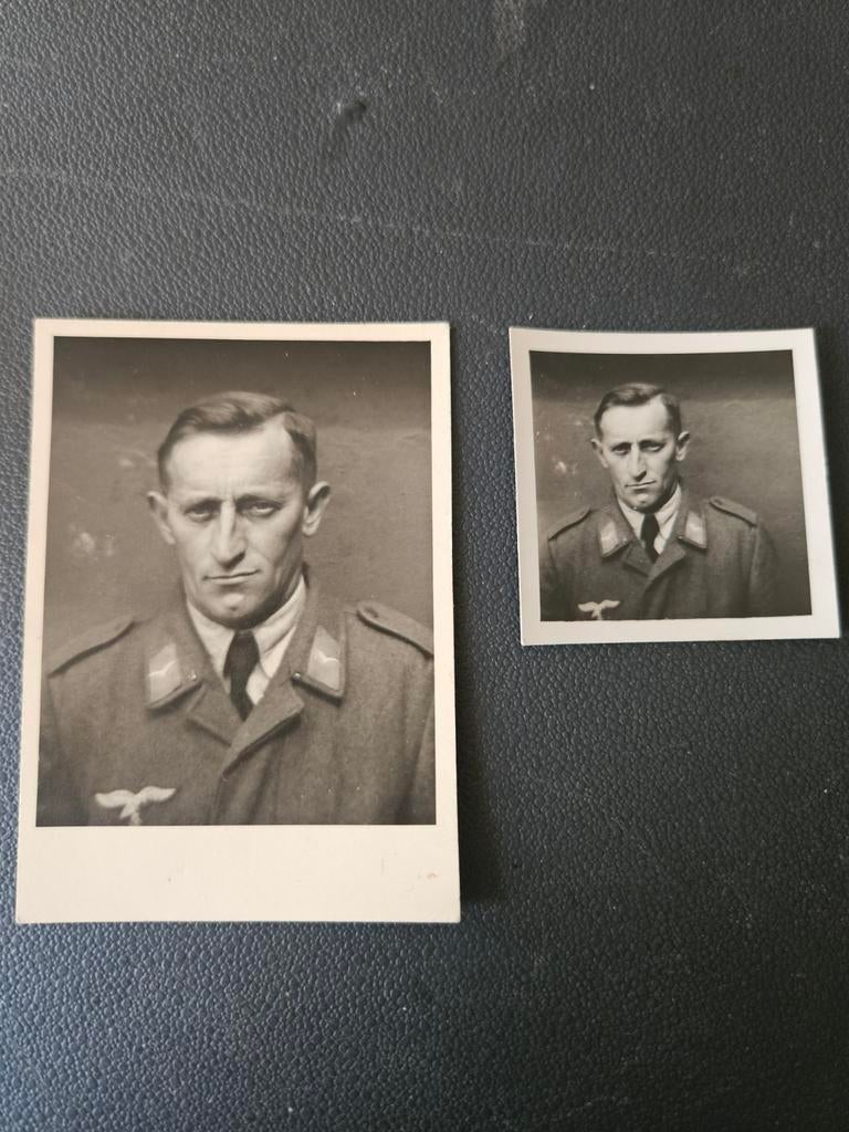 100%orig wo2 2x foto LW, Ophalen of Verzenden, Duitsland, Foto of Poster
