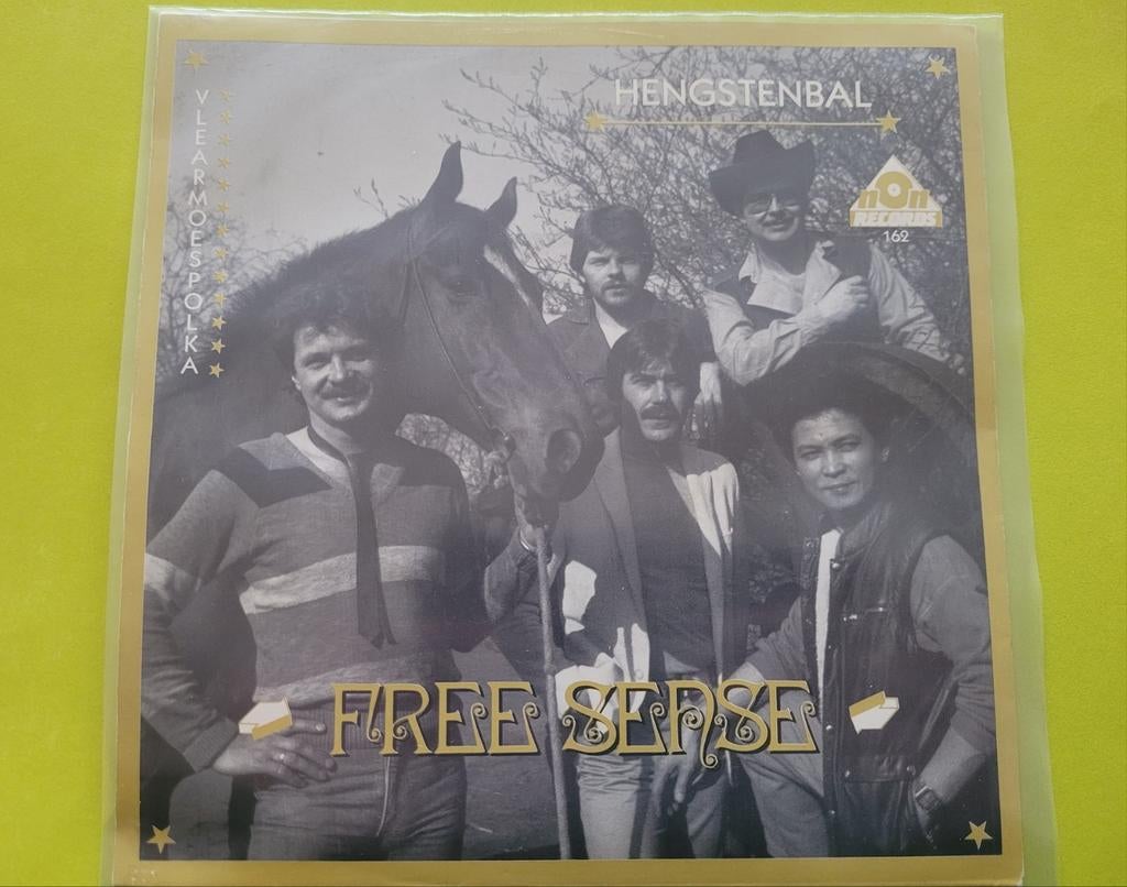 Free Sence - Hengstenbal -Vlearmoes polka, Cd's en Dvd's, Vinyl | Nederlandstalig, Ophalen, Zo goed als nieuw, Overige formaten