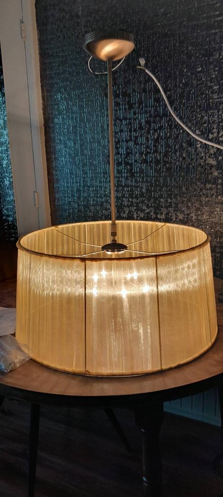 Organza hanglamp, 50 tot 75 cm, Ophalen of Verzenden, Zo goed als nieuw, Stof