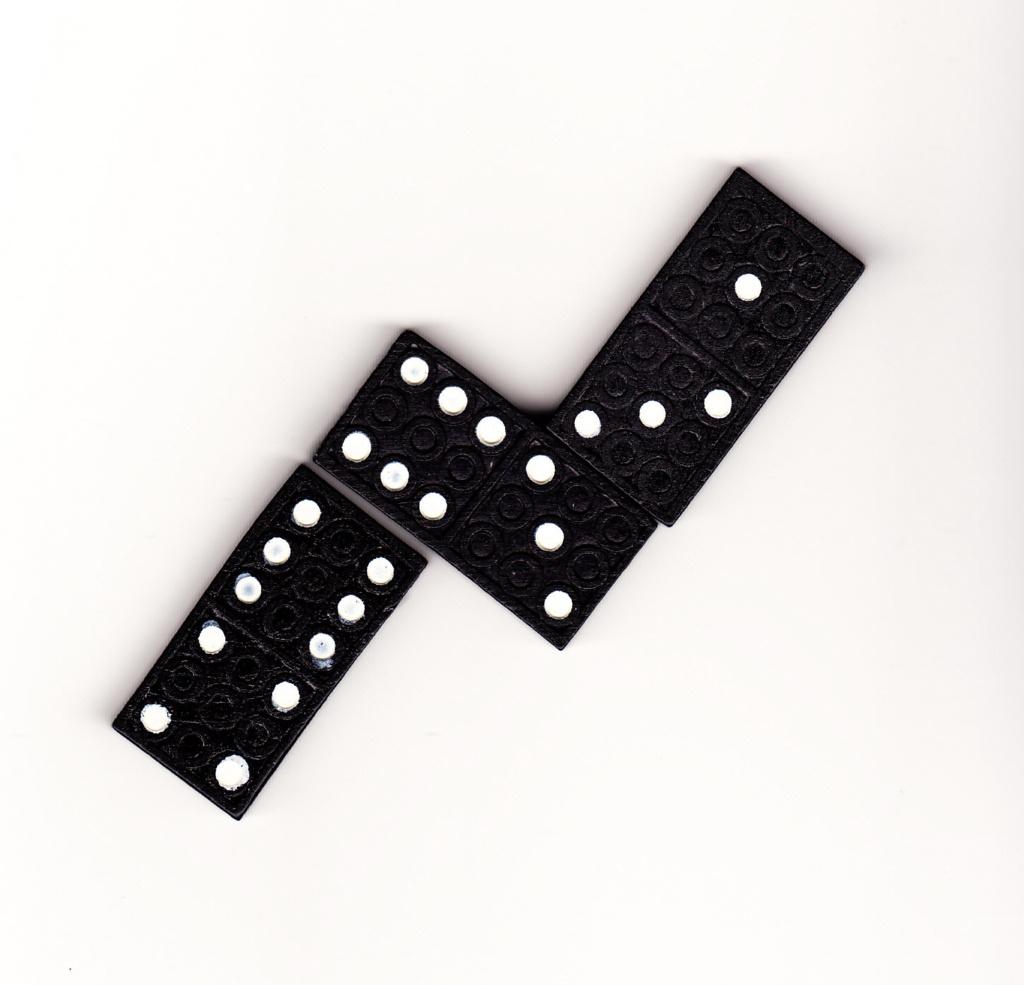 domino spel, Een of twee spelers, Ophalen of Verzenden, Zo goed als nieuw