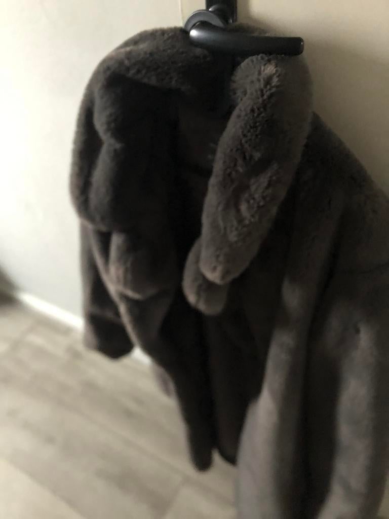 Bond jas half lang, Kleding | Dames, Jassen | Winter, Ophalen of Verzenden, Zo goed als nieuw, Grijs