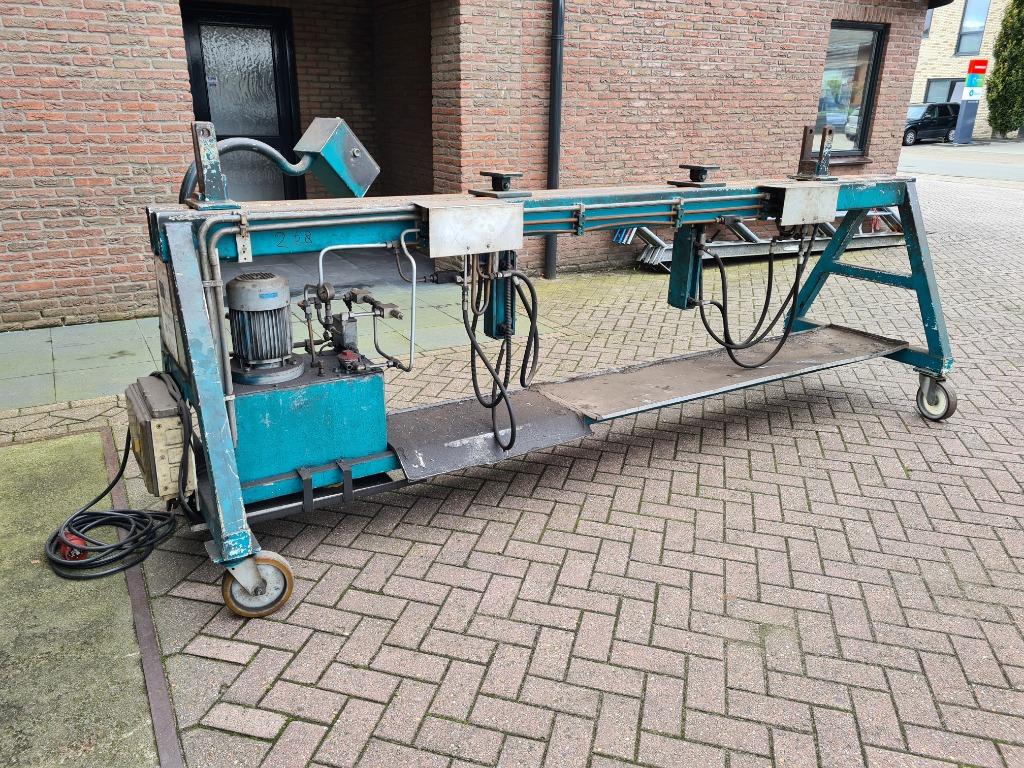Richtbank toogbank hydraulische pers, Ophalen of Verzenden, Gebruikt