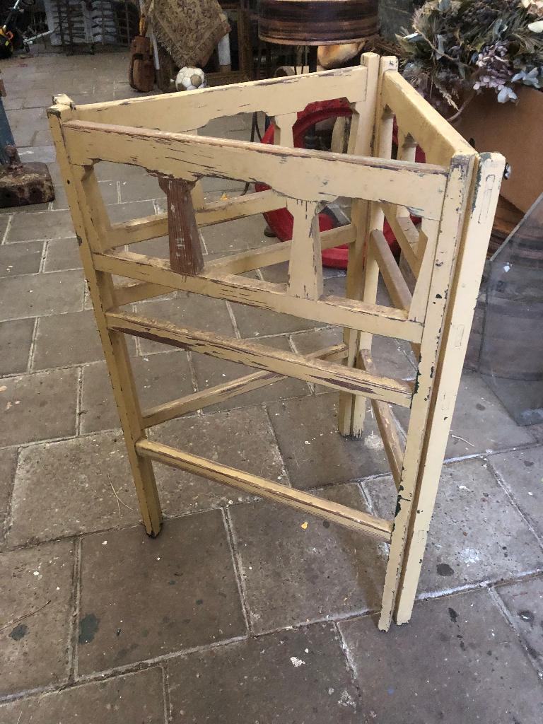 vintage houten droogrek wasrek, Tuin en Terras, Droogmolens en Wasrekken, Gebruikt, Wasrek, Ophalen