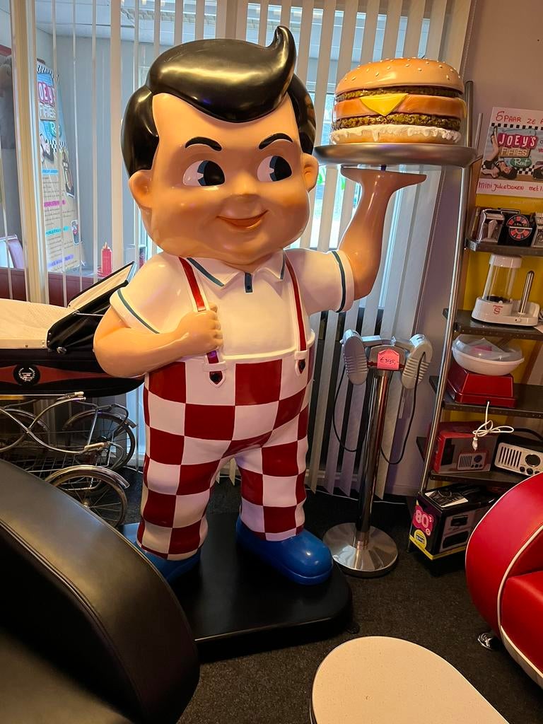 Mooie decobeelden Gasboy Big Boy Elvis Esso, Betty Boop  etc, Verzamelen, Ophalen, Nieuw